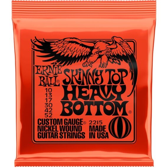 سیم گیتار الکتریک ERNIEBALL SKINNY TOP HEAVY BOTTOM NICKEL WOUND 10-52